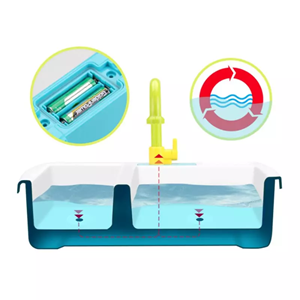 اسباب بازی سینک ظرفشویی کودک همراه با اجاق گاز بزرگ FIVESTAR TOYS LERNING FUN _اسباب بازی لوازم خانگی